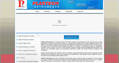 Desktop Screenshot of plastechin.com